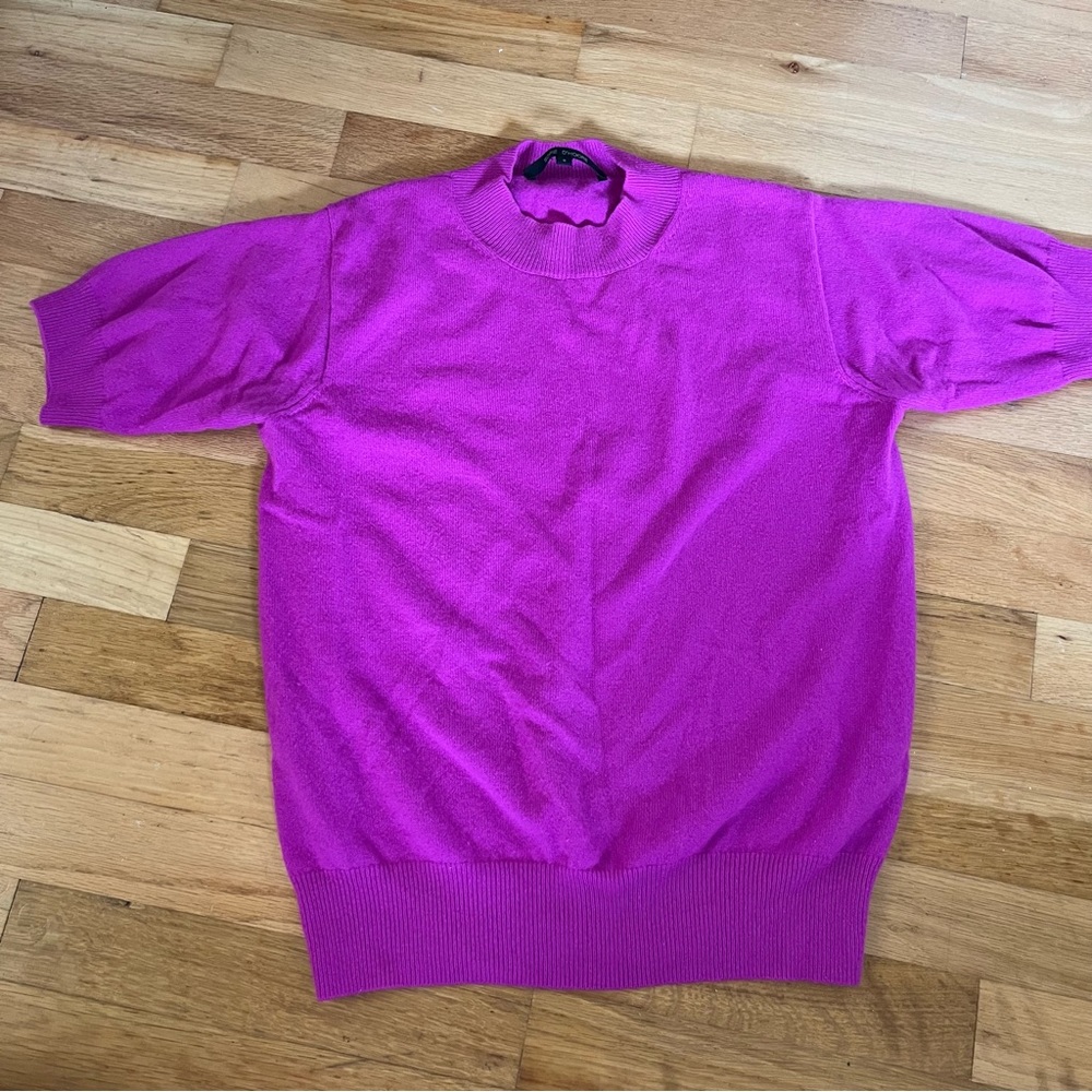 Sofie D'Hoore Vibrant Pink Cashmere Sweater